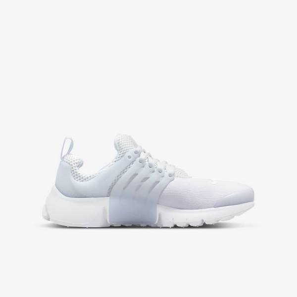 Dětské Tenisky Nike Presto Older Bílé Platina Bílé | NK173FVC