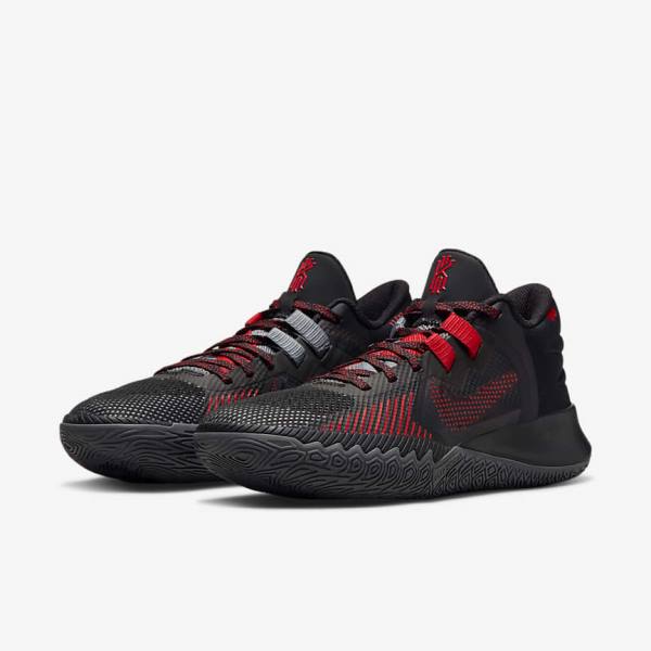 Pánské Basketbalové Boty Nike Kyrie Flytrap 5 Černé Šedé Červené | NK251NWG