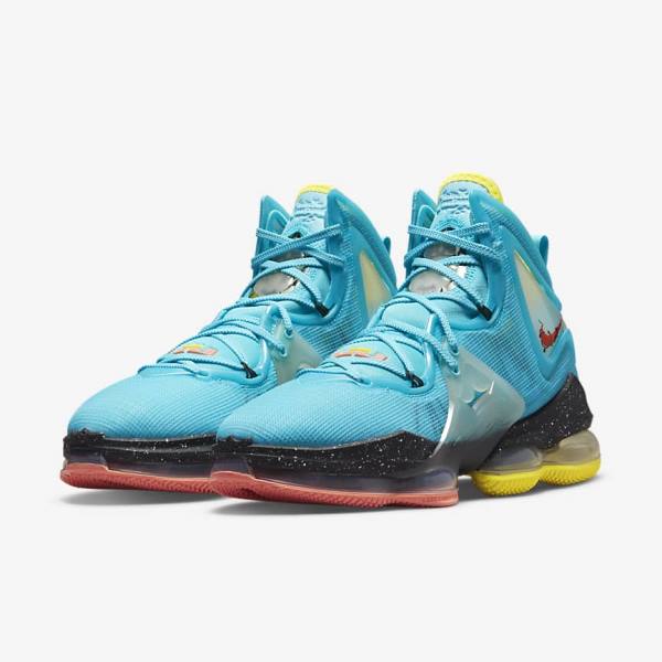 Pánské Basketbalové Boty Nike LeBron 19 Černé Červené Černé | NK681QHM