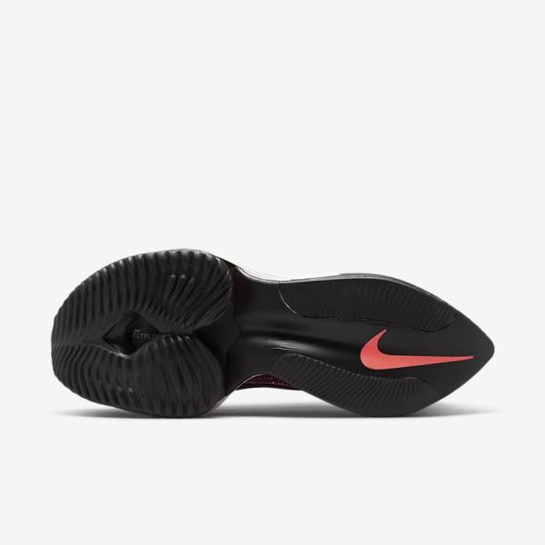 Pánské Běžecké Boty Nike Air Zoom Alphafly NEXT% Flyknit Silniční Závodní Oranžové Tyrkysové Černé | NK043JPL