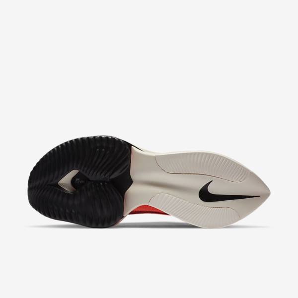 Pánské Běžecké Boty Nike Air Zoom Alphafly NEXT% Flyknit Silniční Závodní Fialové Červené Černé Černé | NK352HGC