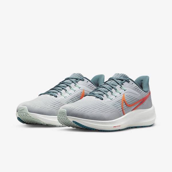 Pánské Běžecké Boty Nike Air Zoom Pegasus 39 Silniční Platina Oranžové | NK928FYG