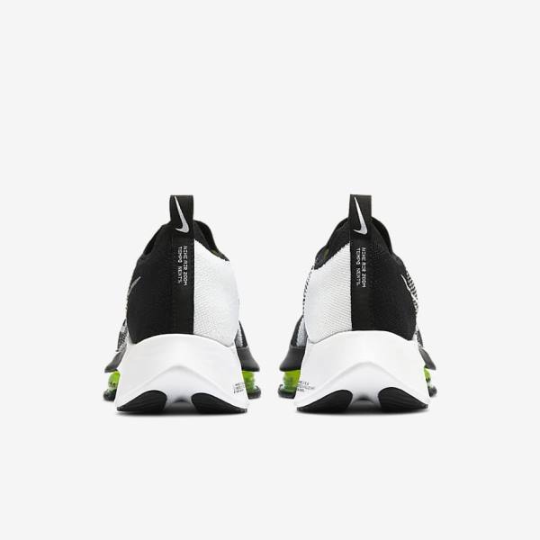 Pánské Běžecké Boty Nike Air Zoom Tempo NEXT% Silniční Černé Bílé | NK781MHB