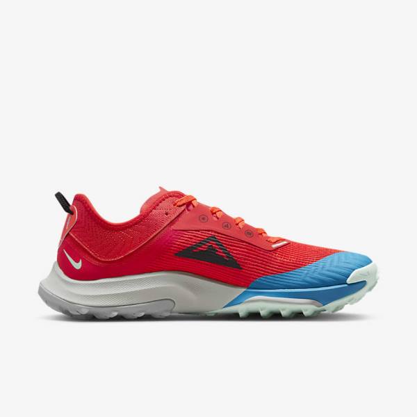 Pánské Běžecké Boty Nike Air Zoom Terra Kiger 8 Trailové Červené Oranžové Blankyt Černé | NK127FAN