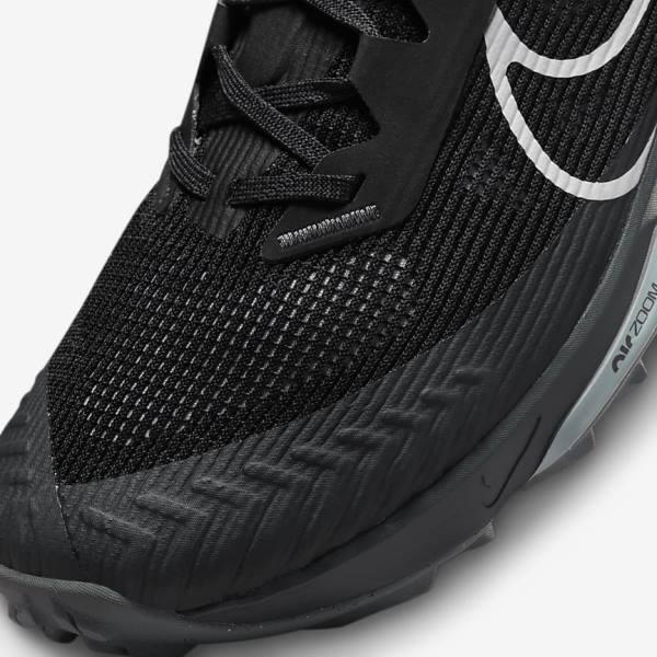 Pánské Běžecké Boty Nike Air Zoom Terra Kiger 8 Trailové Černé Tmavě Šedé Platina | NK837JTO