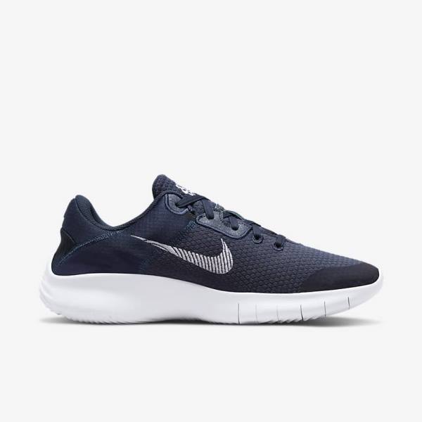 Pánské Běžecké Boty Nike Flex Experience Run 11 Next Nature Silniční Tmavě Blankyt Tmavě Bílé | NK903KSH