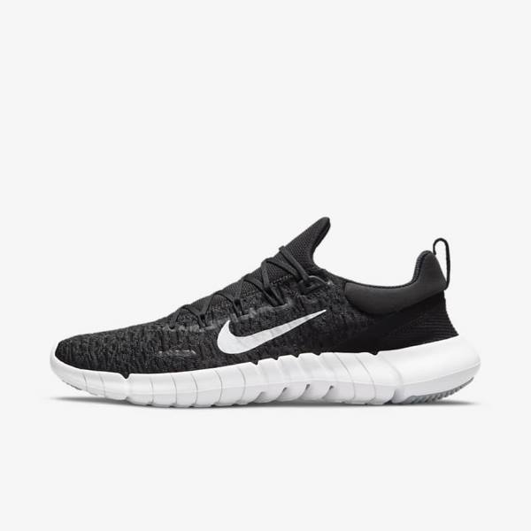 Pánské Běžecké Boty Nike Free Run 5.0 Silniční Černé | NK019ELK