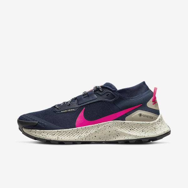 Pánské Běžecké Boty Nike Pegasus Trailové 3 GORE-TEX Nepromokavé Trailové Olivy Zelené Červené | NK208YAD