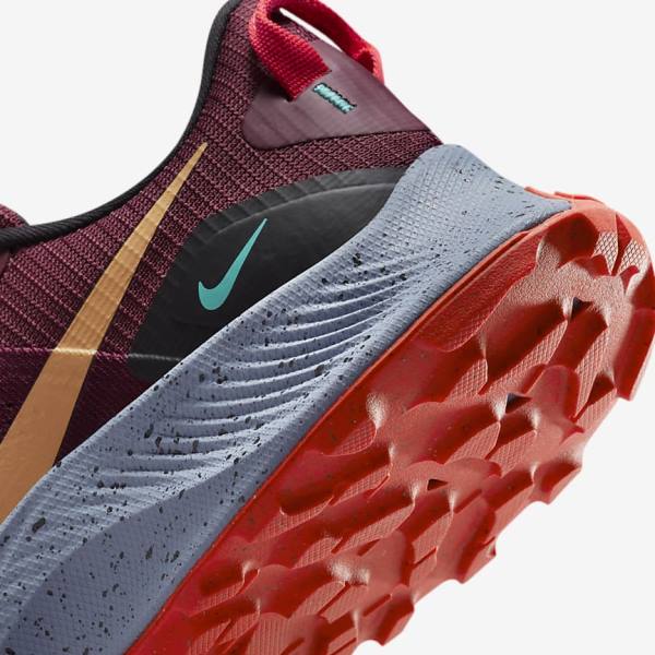 Pánské Běžecké Boty Nike Pegasus Trailové 3 Trailové Černé Světle Červené Hnědé | NK281AVT