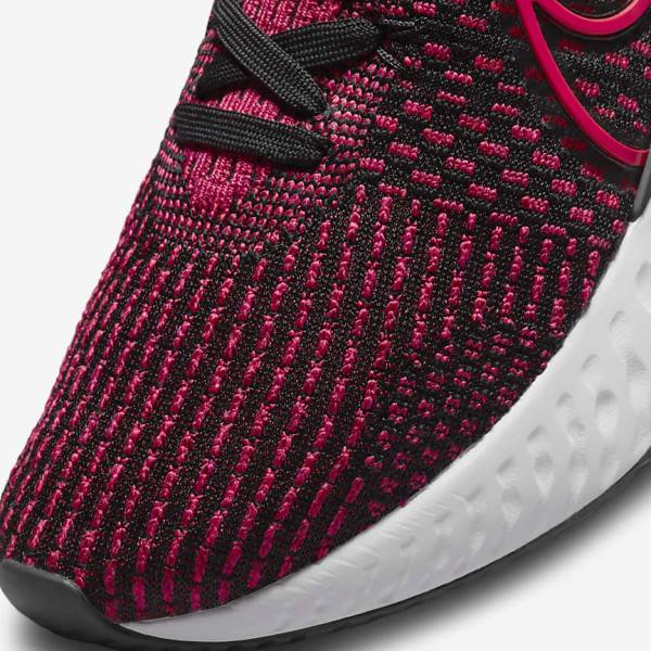 Pánské Běžecké Boty Nike React Infinity Run Flyknit 3 Silniční Černé Zelene Červené | NK659EMA