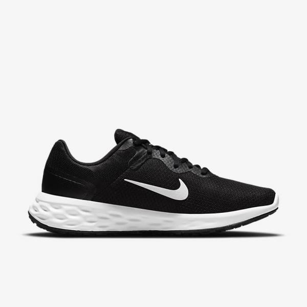 Pánské Běžecké Boty Nike Revolution 6 Next Nature Silniční Černé Šedé Bílé | NK290PBS