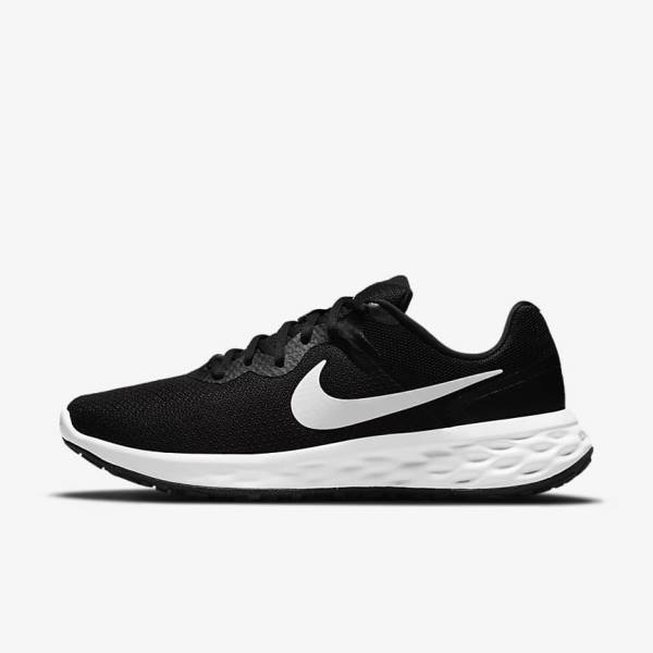 Pánské Běžecké Boty Nike Revolution 6 Next Nature Silniční Černé Šedé Bílé | NK290PBS