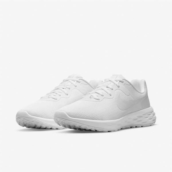 Pánské Běžecké Boty Nike Revolution 6 Next Nature Silniční Bílé | NK386YZM