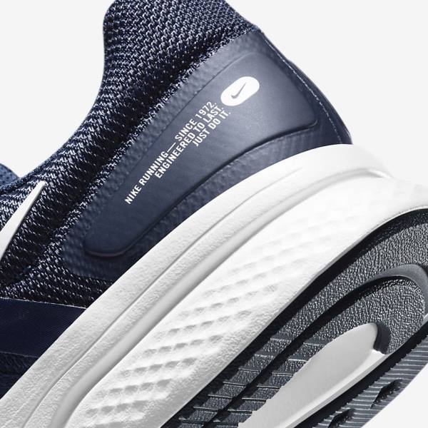 Pánské Běžecké Boty Nike Run Swift 2 Silniční Tmavě Blankyt Bílé | NK860HAQ