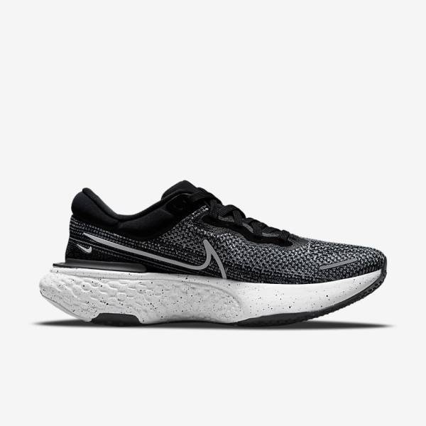 Pánské Běžecké Boty Nike ZoomX Invincible Run Flyknit Silniční Bílé Černé Bílé | NK704VCW