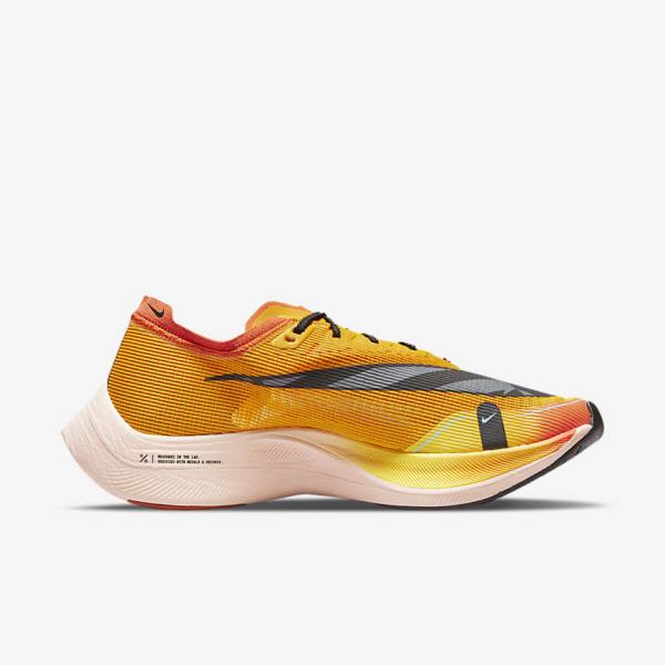 Pánské Běžecké Boty Nike ZoomX Vaporfly NEXT% 2 Ekiden Silniční Závodní Bílé Černé Černé | NK140NIG