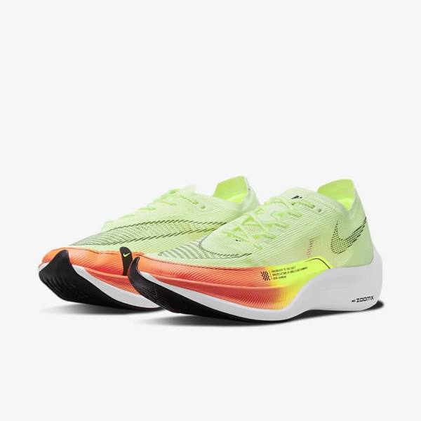 Pánské Běžecké Boty Nike ZoomX Vaporfly Next% 2 Silniční Závodní Oranžové Černé | NK247VZQ