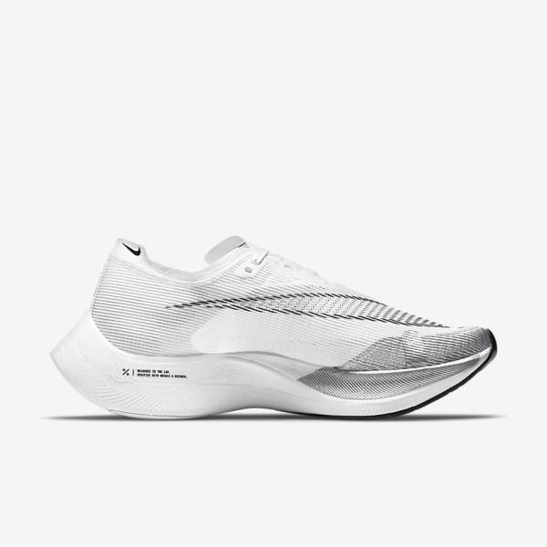 Pánské Běžecké Boty Nike ZoomX Vaporfly Next% 2 Silniční Závodní Černé Metal Zlaté Bílé | NK324JNX