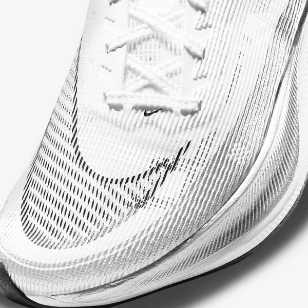 Pánské Běžecké Boty Nike ZoomX Vaporfly Next% 2 Silniční Závodní Černé Metal Zlaté Bílé | NK324JNX