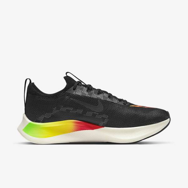 Pánské Běžecké Boty Nike Zoom Fly 4 Silniční Oranžové Černé | NK873LNE