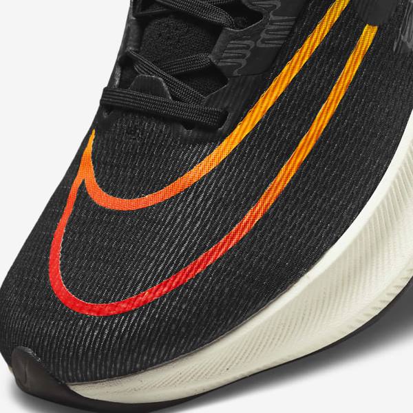 Pánské Běžecké Boty Nike Zoom Fly 4 Silniční Oranžové Černé | NK873LNE