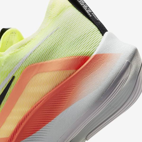 Pánské Běžecké Boty Nike Zoom Fly 4 Silniční Černé Tmavě Šedé Blankyt Bílé | NK902PZG