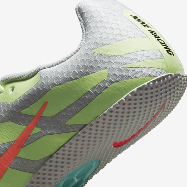 Pánské Běžecké Boty Nike Zoom Rival S 9 Athletics Sprinting Spikes Tyrkysové Oranžové | NK460ECY