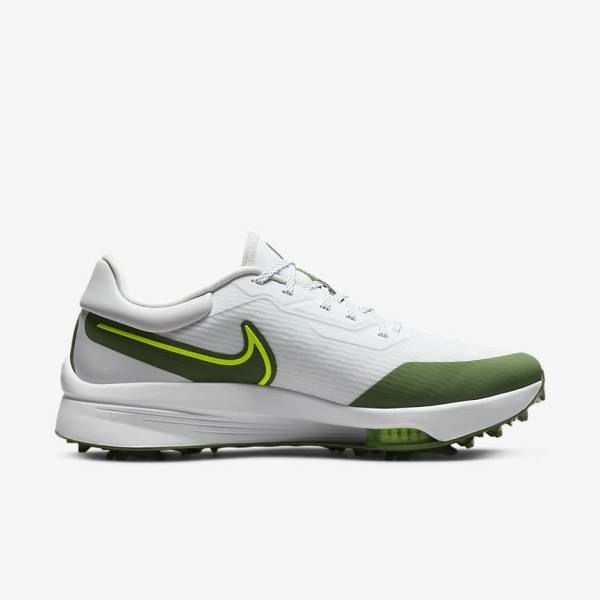 Pánské Golfové Boty Nike Air Zoom Infinity Tour NEXT% Bílé Platina | NK514ZTU