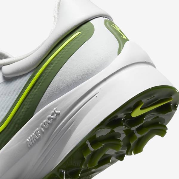 Pánské Golfové Boty Nike Air Zoom Infinity Tour NEXT% Bílé Platina | NK514ZTU