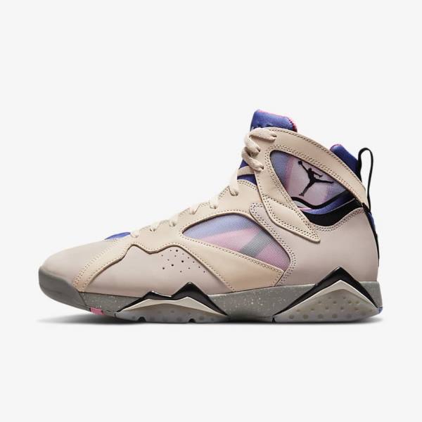 Pánské Jordan Boty Nike Air Jordan 7 Retro SE Blankyt Černé | NK452GDQ