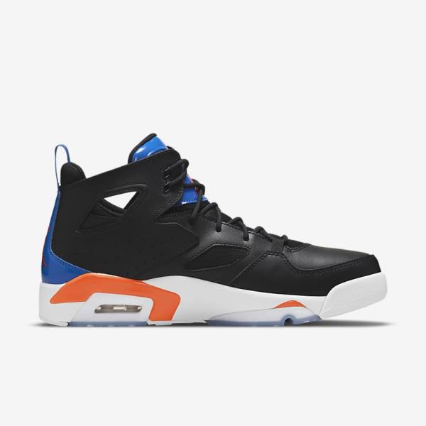 Pánské Jordan Boty Nike Jordan Flight Club 91 Černé Královská Modrá Bílé Oranžové | NK295PNZ