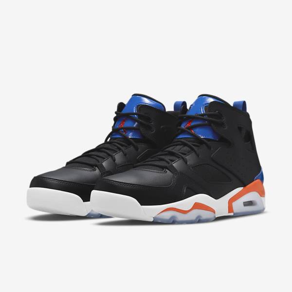 Pánské Jordan Boty Nike Jordan Flight Club 91 Černé Královská Modrá Bílé Oranžové | NK295PNZ