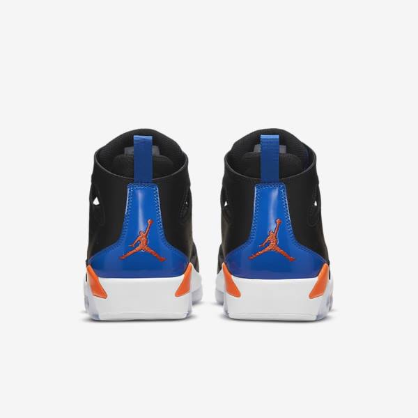 Pánské Jordan Boty Nike Jordan Flight Club 91 Černé Královská Modrá Bílé Oranžové | NK295PNZ