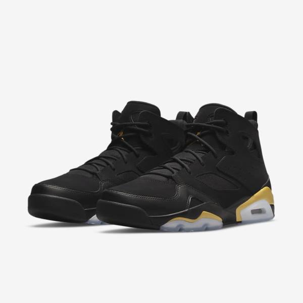 Pánské Jordan Boty Nike Jordan Flight Club 91 Černé Metal Zlaté | NK629NOK