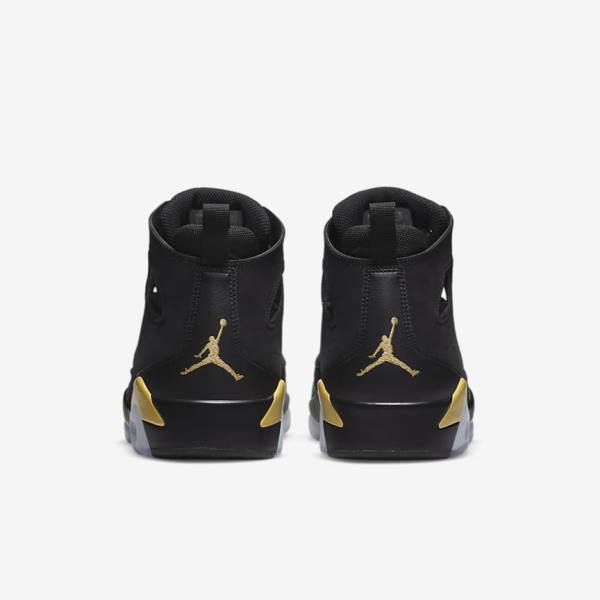 Pánské Jordan Boty Nike Jordan Flight Club 91 Černé Metal Zlaté | NK629NOK