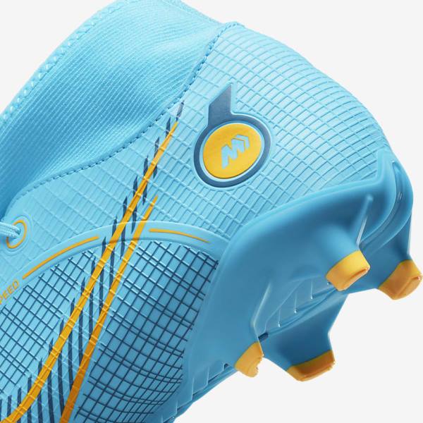 Pánské Kopačky Nike Mercurial Superfly 8 Academy MG Multi-Grounds Blankyt Oranžové | NK053GLB