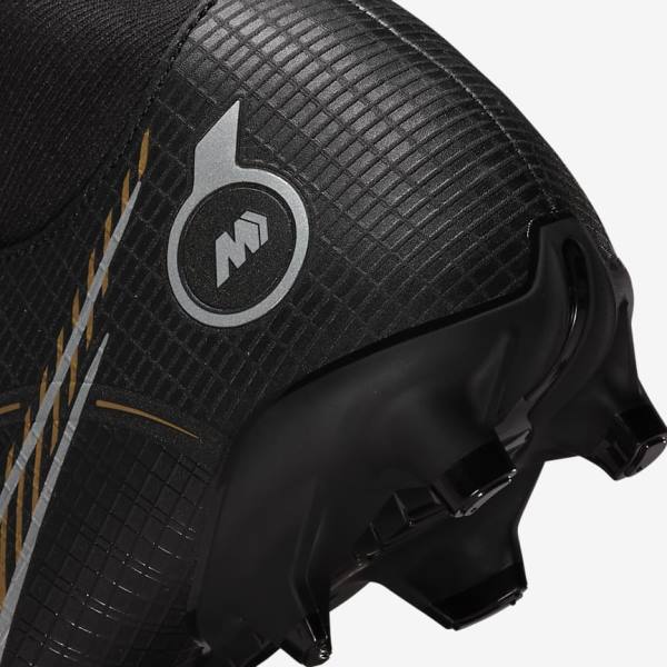 Pánské Kopačky Nike Mercurial Superfly 8 Academy MG Multi-Grounds Černé Metal Stříbrné Šedé Metal Zlaté | NK057XPE