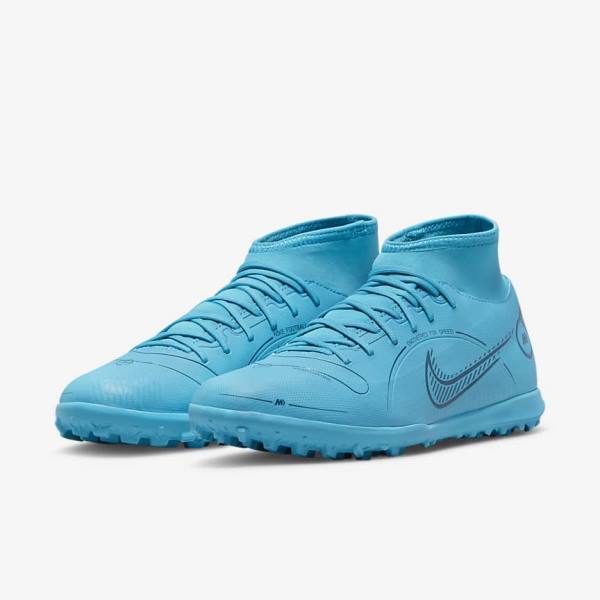 Pánské Kopačky Nike Mercurial Superfly 8 Club TF Turf Blankyt Oranžové | NK482WCI