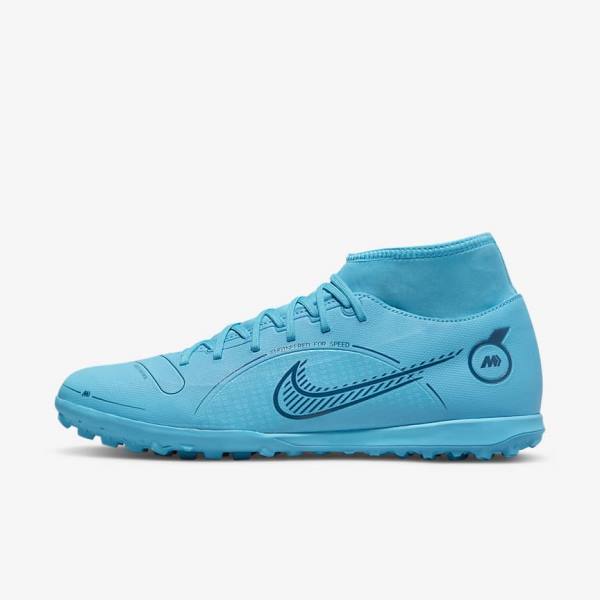 Pánské Kopačky Nike Mercurial Superfly 8 Club TF Turf Blankyt Oranžové | NK482WCI