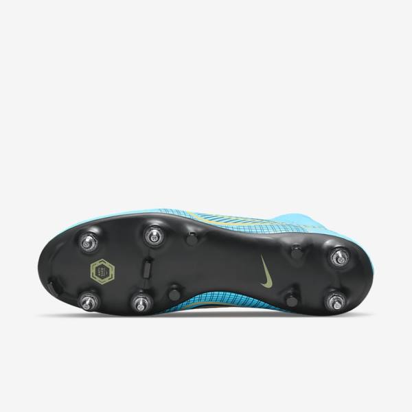 Pánské Kopačky Nike Mercurial Superfly 8 Academy SG-PRO Anti-Clog Traction Soft-Grounds Blankyt Oranžové | NK497HXC