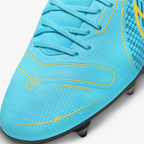 Pánské Kopačky Nike Mercurial Superfly 8 Academy SG-PRO Anti-Clog Traction Soft-Grounds Blankyt Oranžové | NK497HXC