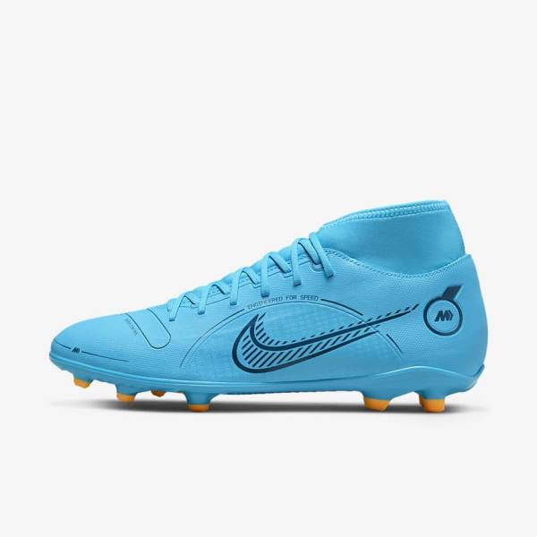 Pánské Kopačky Nike Mercurial Superfly 8 Club MG Multi-Grounds Blankyt Oranžové | NK723OGM