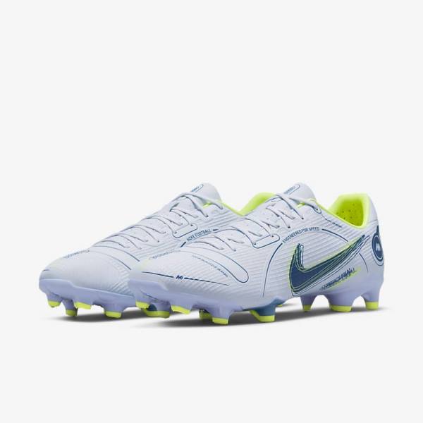 Pánské Kopačky Nike Mercurial Vapor 14 Academy MG Multi-Ground Šedé Světle Blankyt Blankyt | NK073XZQ