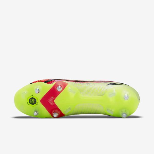 Pánské Kopačky Nike Mercurial Vapor 14 Elite SG-Pro AC Soft-Ground Černé Světle Červené | NK201VAY