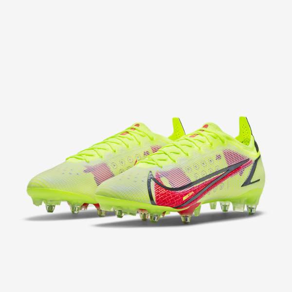 Pánské Kopačky Nike Mercurial Vapor 14 Elite SG-Pro AC Soft-Ground Černé Světle Červené | NK201VAY