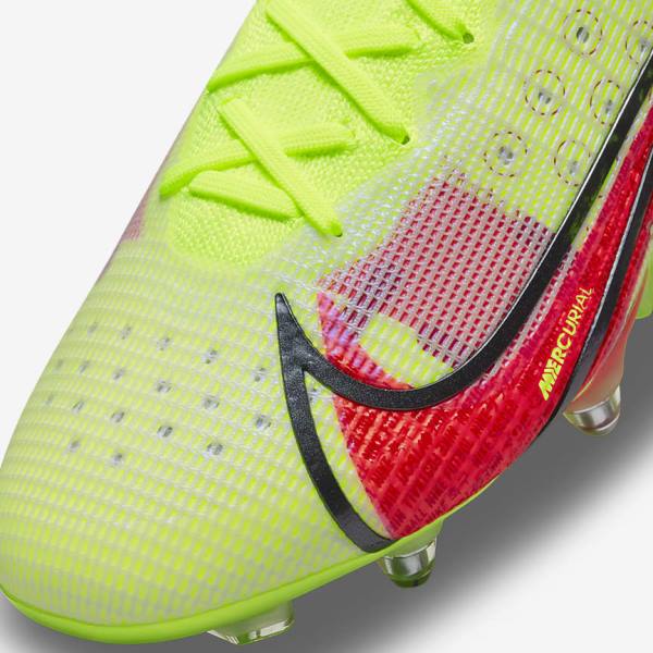 Pánské Kopačky Nike Mercurial Vapor 14 Elite SG-Pro AC Soft-Ground Černé Světle Červené | NK201VAY