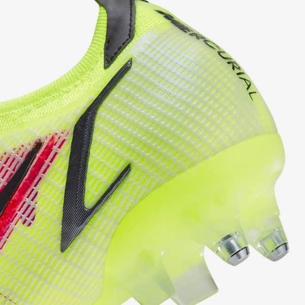 Pánské Kopačky Nike Mercurial Vapor 14 Elite SG-Pro AC Soft-Ground Černé Světle Červené | NK201VAY