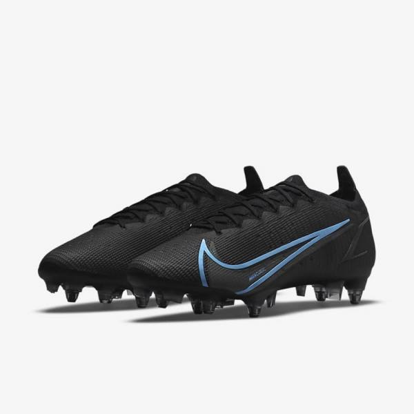 Pánské Kopačky Nike Mercurial Vapor 14 Elite SG-Pro AC Soft-Ground Černé Šedé | NK598CBJ