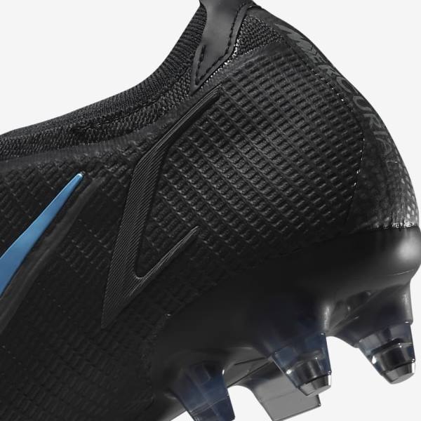 Pánské Kopačky Nike Mercurial Vapor 14 Elite SG-Pro AC Soft-Ground Černé Šedé | NK598CBJ