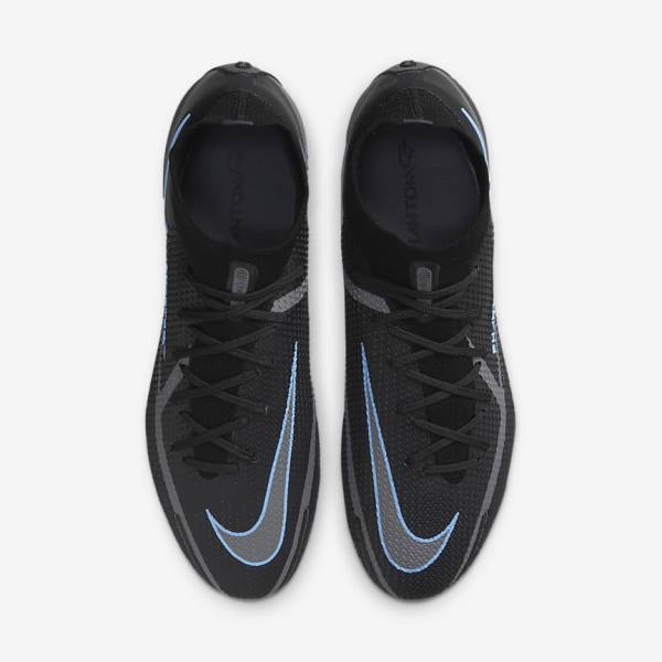 Pánské Kopačky Nike Phantom GT2 Dynamic Fit Elite FG Firm-Ground Černé Šedé | NK056ZNU